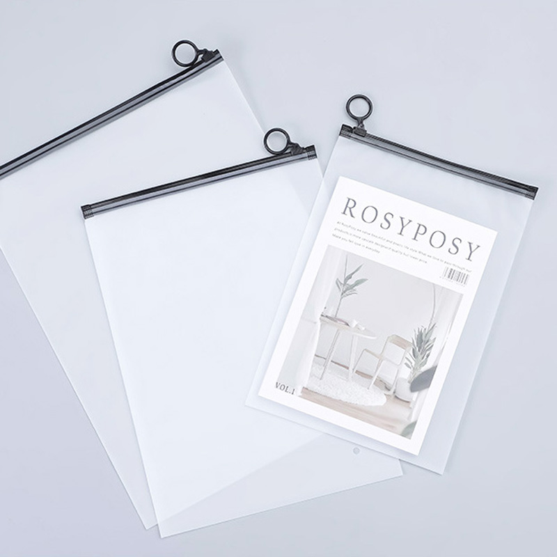 Travel Ziplock Bags - 500 pz/lotto sacchetto con cerniera smerigliata