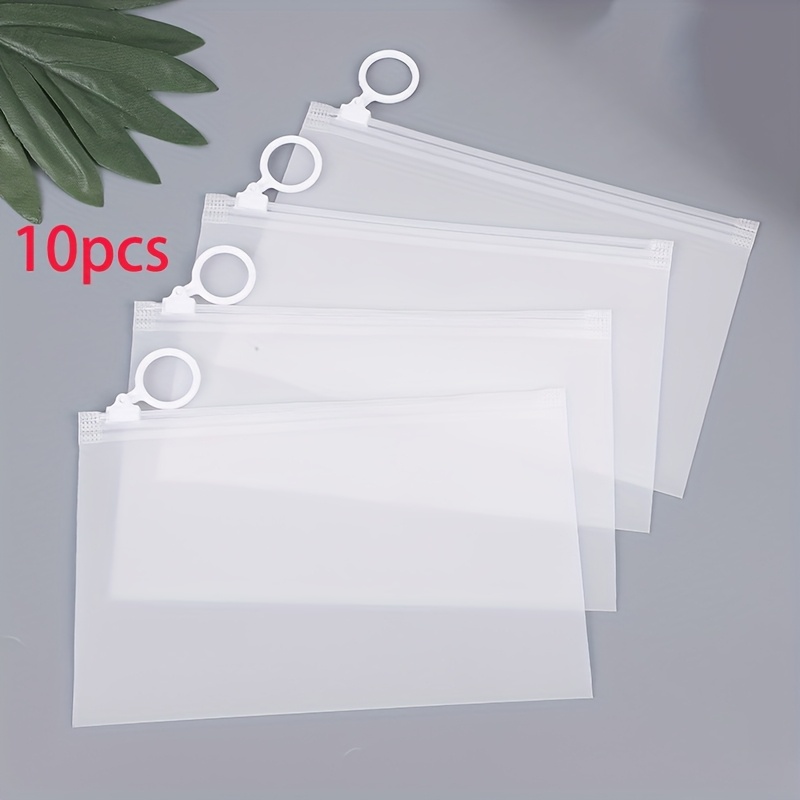 Travel Ziplock Bags - 10 sacchetti portaoggetti da viaggio, sacchetti