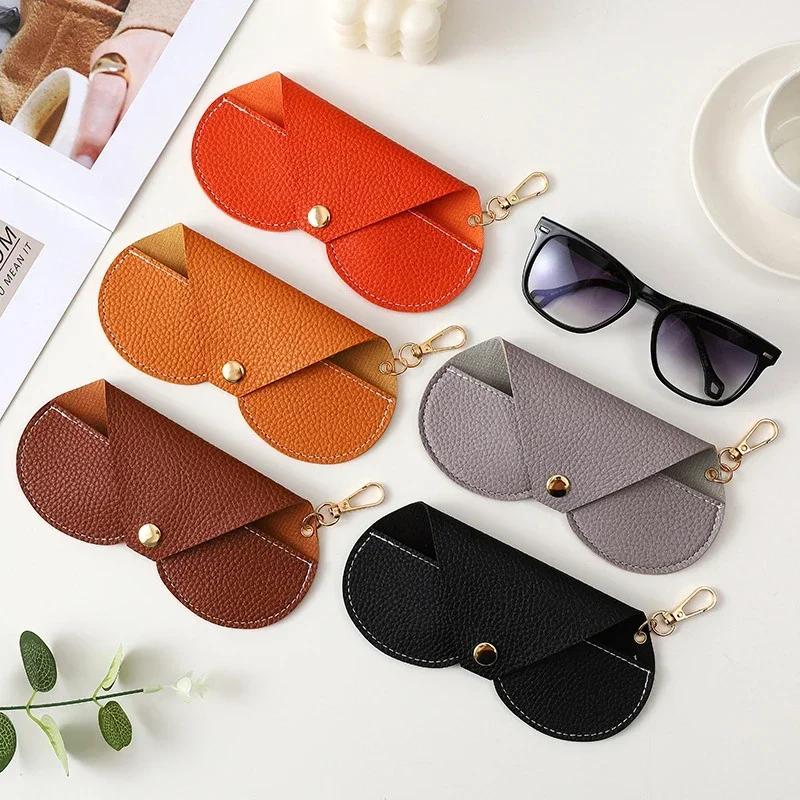 Travel Reading Accessories - Copri occhiali in rilievo Litchi Carino