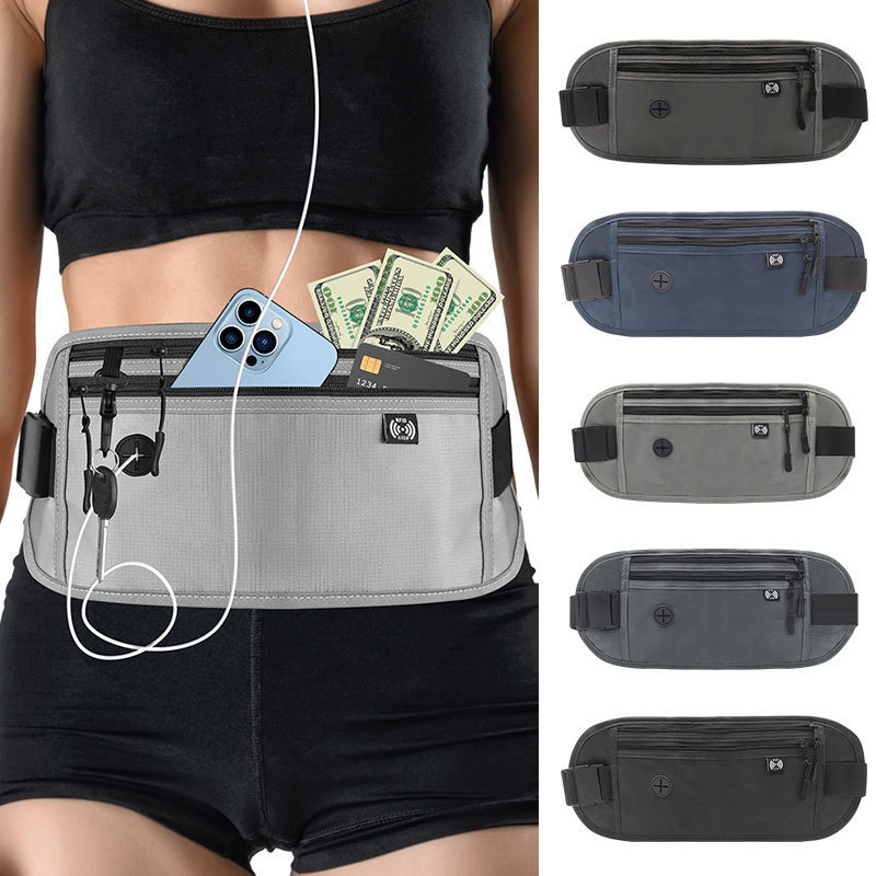 Money Belt Hidden - Marsupio da viaggio invisibile per passaporto