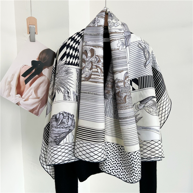 Travel Accessories Neck - Grandi Sciarpe di Seta di Marca,
