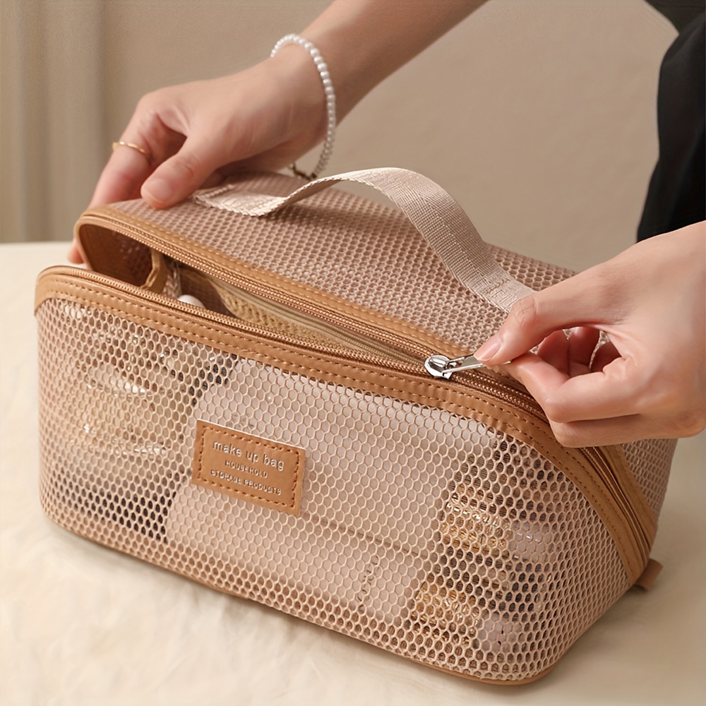 Travel Ziplock Bags - Borsa Organizer Trucchi Donna, Beauty Case