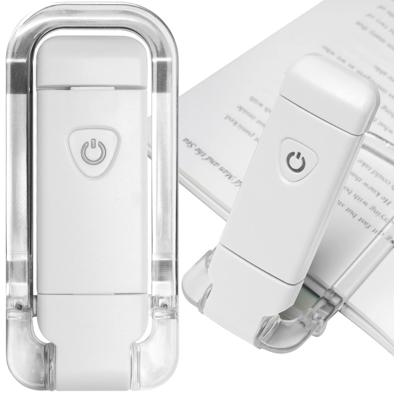 Travel Reading Accessories - Luce LED Portatile per Lettura, Segnalibro