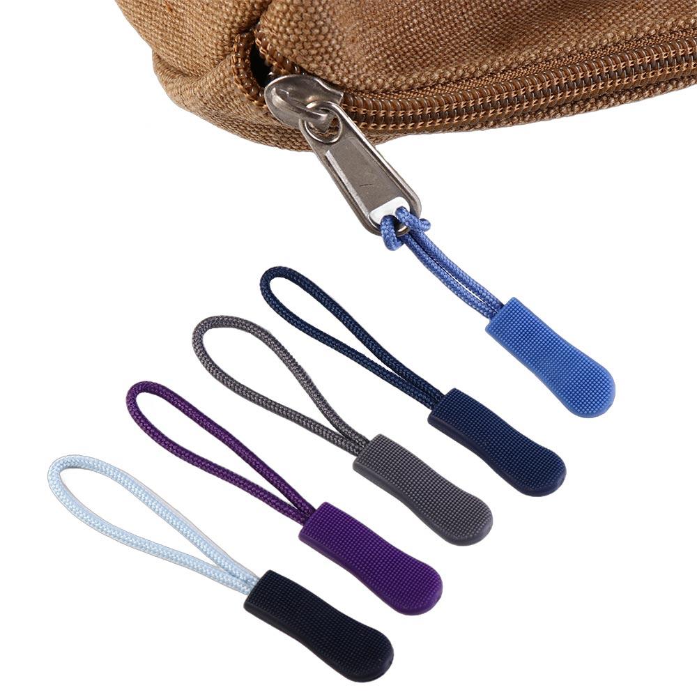 Travel Ziplock Bags - 10 Pezzi Cordini Colorati per Cerniere