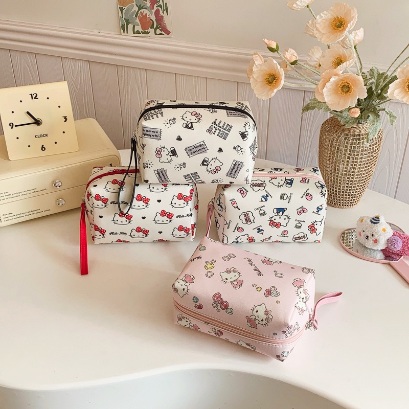 Travel Accessories Wholesale - Borsa per cosmetici Kawaii Cat con