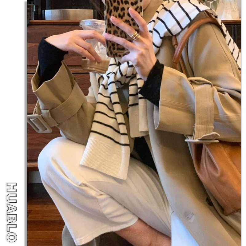 Sciarpa a Righe Lavorata a Mag - Travel Accessories Neck recensione e prezzo