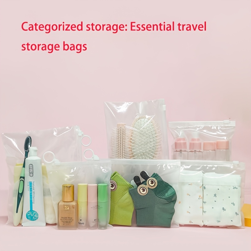10 sacchetti portaoggetti da v - Travel Ziplock Bags recensione e prezzo