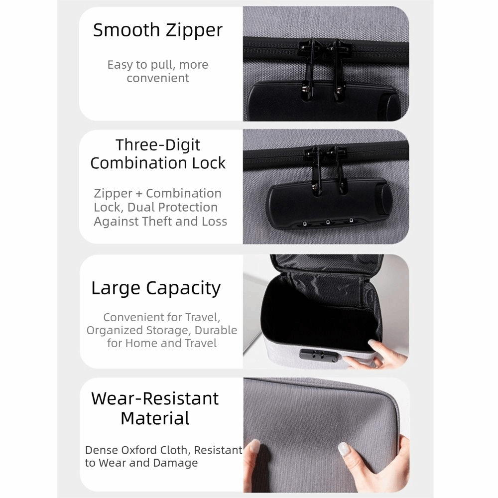 Borsa con Chiusura a Combinazi - Travel Ziplock Bags recensione e prezzo