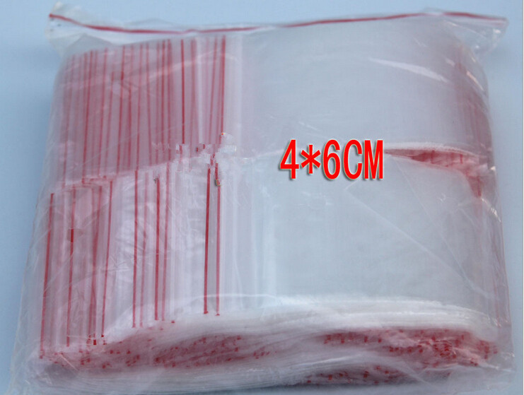 1000 pz 4x6 cm pe trasparente  - Travel Ziplock Bags recensione e prezzo