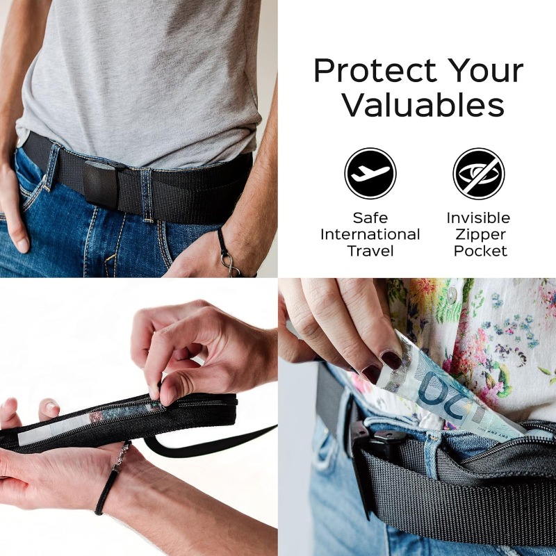 Cintura di sicurezza da viaggi - Money Belt Hidden recensione e prezzo