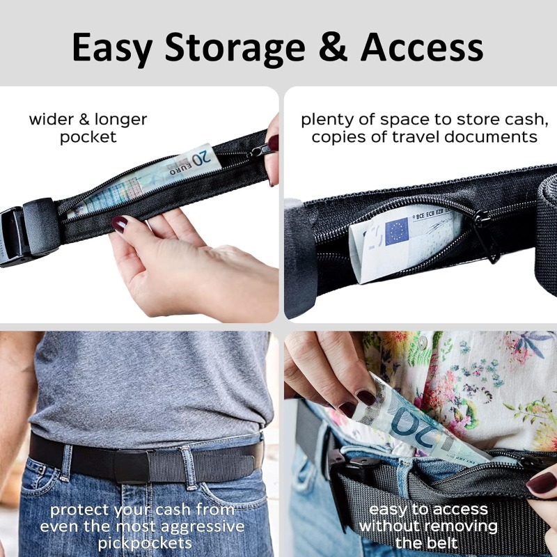 Cintura di sicurezza da viaggi - Money Belt Hidden recensione e prezzo
