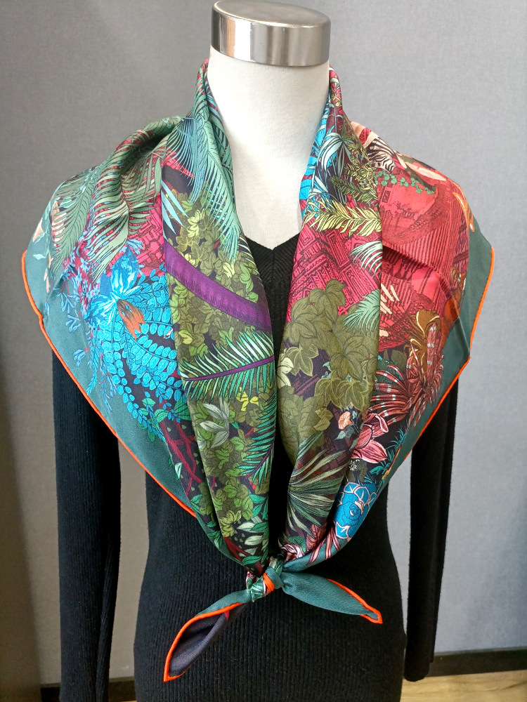 Foulard in Seta 90CM da Donna, - Travel Accessories Neck recensione e prezzo