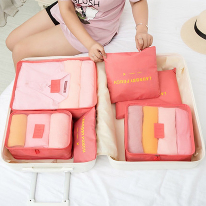 6 pezzi/set Borse portaoggetti - Travel Ziplock Bags recensione e prezzo