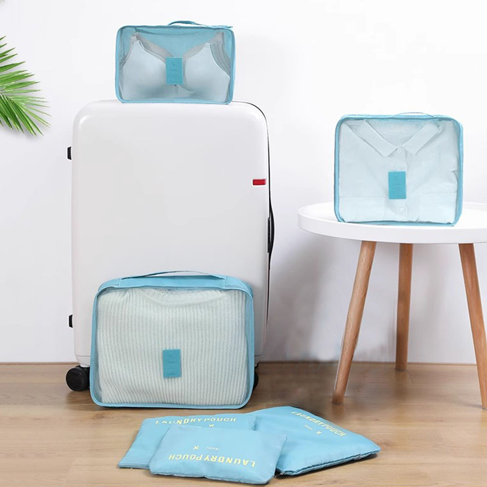 6 pezzi/set Borse portaoggetti - Travel Ziplock Bags recensione e prezzo