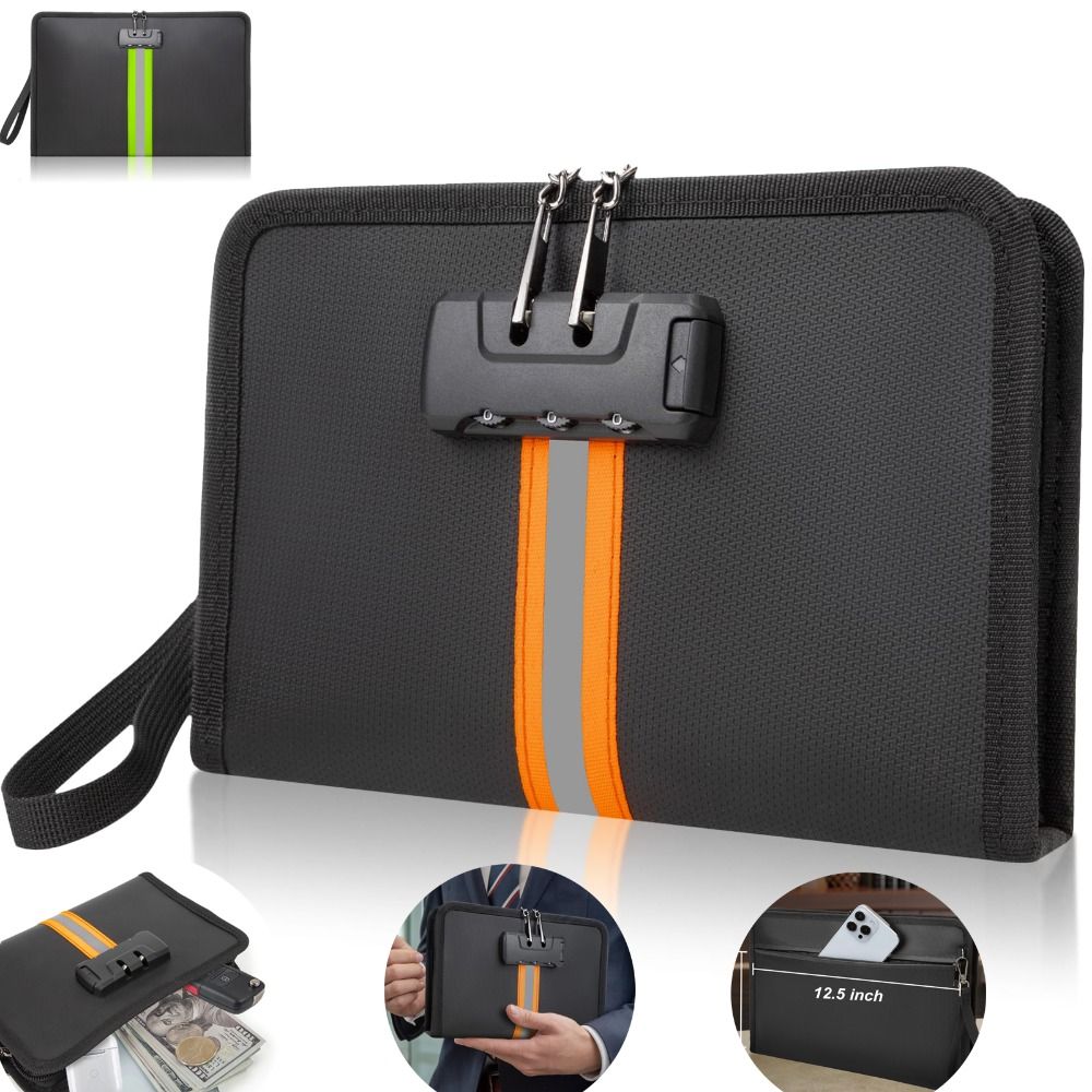 Borsa per soldi ignifuga con s - Travel Ziplock Bags recensione e prezzo