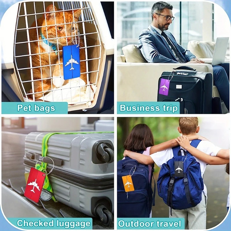 Etichetta per Bagagli in Lega  - Travel Accessories Plane recensione e prezzo