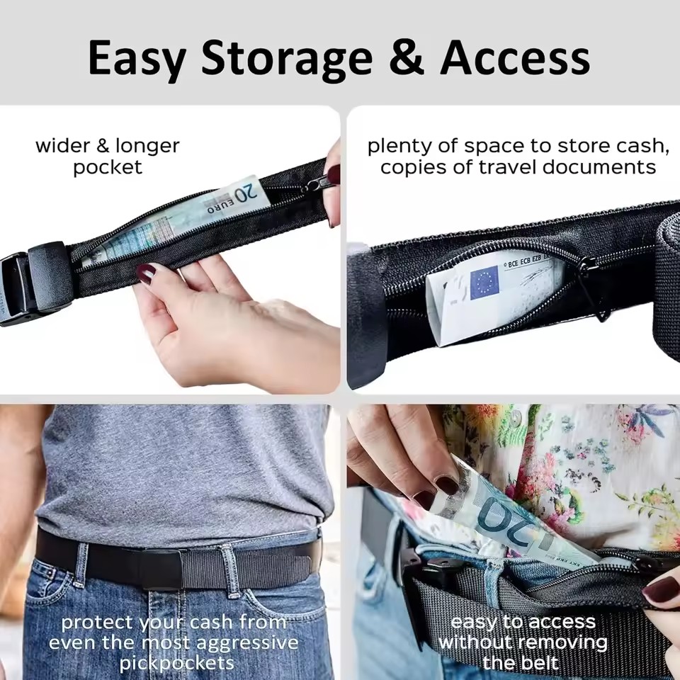 Nuova cintura antifurto A Trav - Money Belt Hidden recensione e prezzo