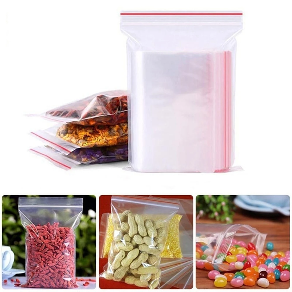100-1000 Pezzi Sacchetti Trasp - Travel Ziplock Bags recensione e prezzo